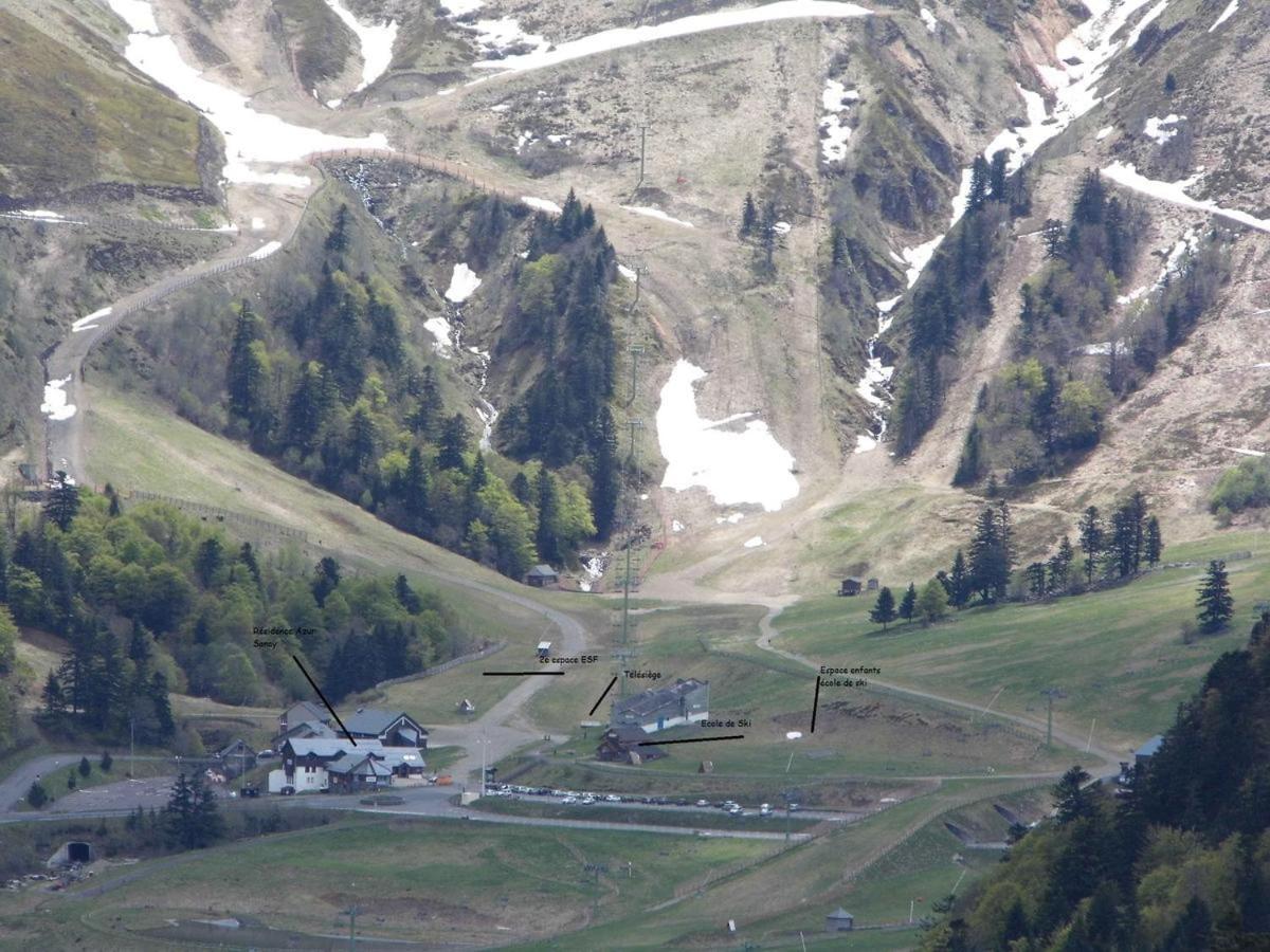 Azur Sancy Skis Aux Pieds 勒蒙多尔 外观 照片